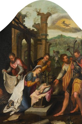 Auktion 155<br>DIE ANBETUNG DER HIRTEN