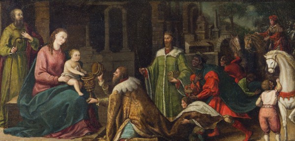 Auktion 155<br>DIE ANBETUNG DER HEILIGEN DREI KÖNIGE