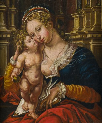 Auktion 155<br>MADONNA MIT KIND
