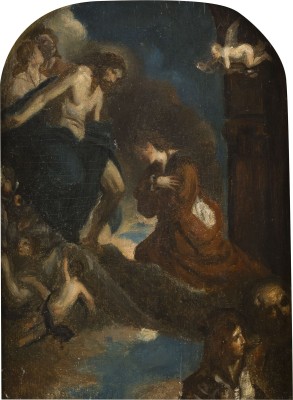 Auktion 155<br>DIE BEISETZUNG DER HEILIGEN PETRONILLA (BOZZETTO)