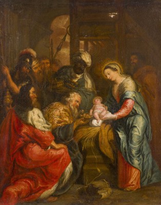 Auction 155<br>DIE ANBETUNG DER HEILIGEN DREI KÖNIGE