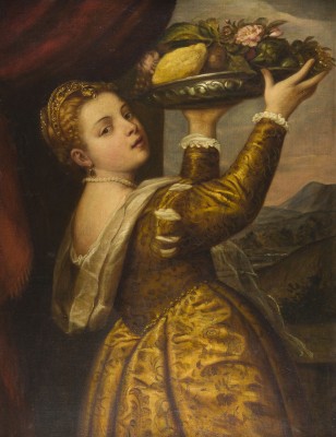 Auction 155<br>DAS MÄDCHEN MIT DER FRUCHTSCHALE