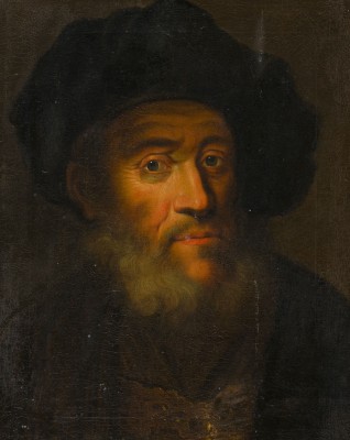 Auction 155<br>BRUSTBILDNIS EINES HERREN MIT BARETT