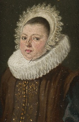 Auktion 155<br>MINIATURPORTRAIT EINER DAME VON STAND