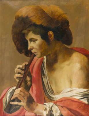 Auction 155<br>BLOCKFLÖTE SPIELENDER KNABE