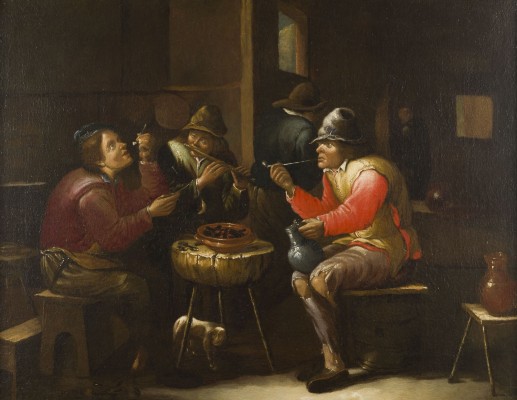 Auction 155<br>RAUCHENDE UND MUSIZIERENDE GESELLSCHAFT IN DER BAUERNSTUBE