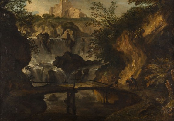 Auktion 155<br>DIE WASSERFÄLLE VON TIVOLI ?