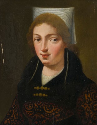 Auktion 155<br>BILDNIS EINER JUNGEN DAME