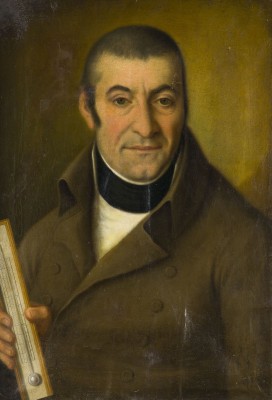 Auktion 155<br>BILDNIS EINES GELEHRTEN ODER ARZTES MIT THERMOMETHER