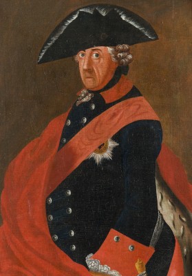 Auktion 155<br>PORTRAIT DES KÖNIGS FRIEDRICH II. VON PREUSSEN