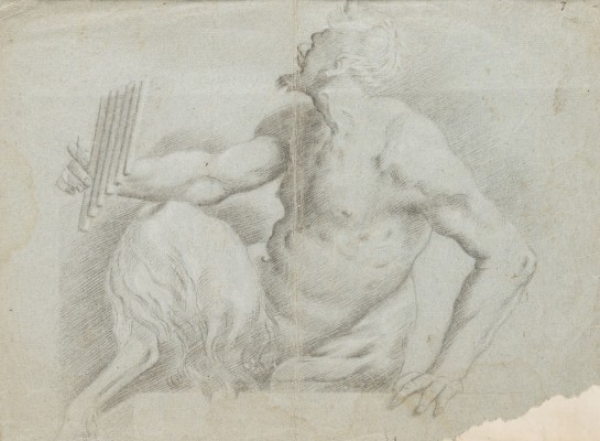 Bild STUDIE EINES SITZENDEN PANS