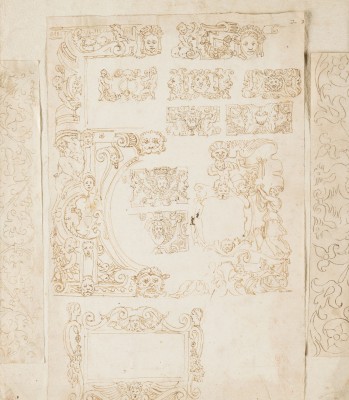 Bild ORNAMENT- UND GROTESKENSTUDIE: