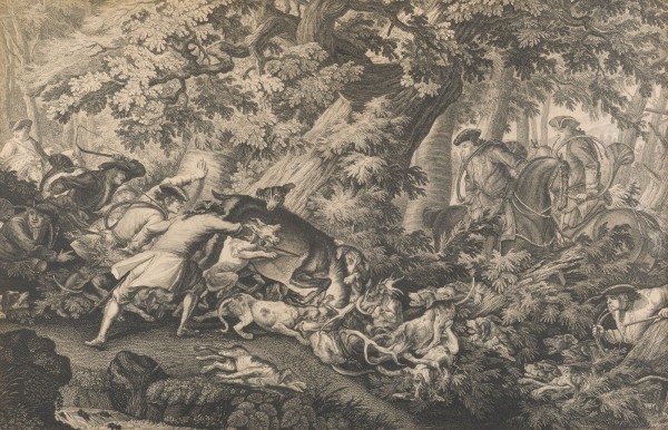 Auktion 155<br>'DIE PAR FORCE JAGD EINES HIRSCHEN UND WIE ER ERLEGT WIRD'