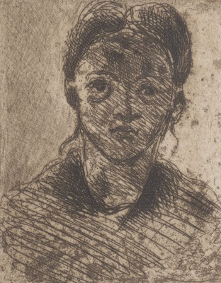 Auktion 155<br>'TÊTE DE JEUNE FILLE' (1873)