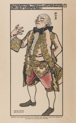 Picture 'HOFMANNSTHAL-STRAUSS: OPERA BUFFA OCHS AUF LERCHENAU' (1910)