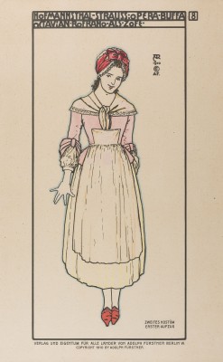 Bild 'HOFMANNSTHAL-STRAUSS: OPERA BUFFA OCTAVIAN ROFRANO ALS ZOFE' (1910)