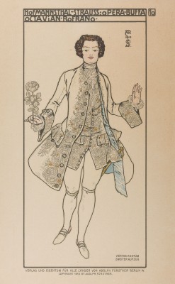 Bild 'HOFMANNSTHAL-STRAUSS: OPERA BUFFA OCTAVIAN ROFRANO' (1910)