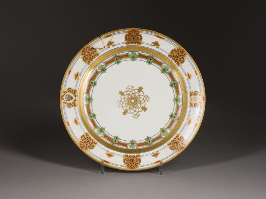 Bild SERVIERPLATTE AUS DEM SERVICE DES GROßFÜRSTEN KONSTANTIN NIKOLAJEWITSCH