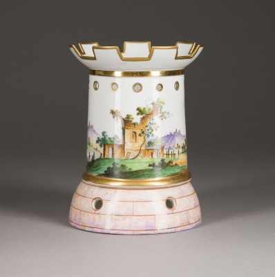 Picture TISANIÈRE VEILLEUSE MIT RUINEN-LANDSCHAFT