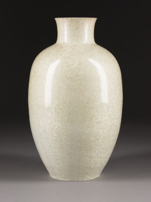 Auktion 156<br>FEINE GROSSE VASE MIT KRISTALLGLASUR