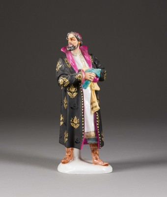 Picture FIGUR VON F.I. SCHALJAPIN ALS BORIS GODUNOW IN DER OPER VON M.P. MUSSORGSKI
