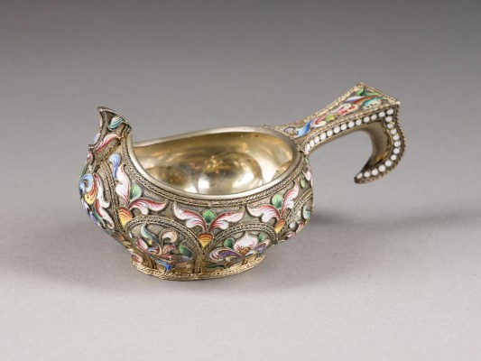 Bild FEINER JUGENDSTIL-CLOISONNÉ-EMAIL-KOWSCH