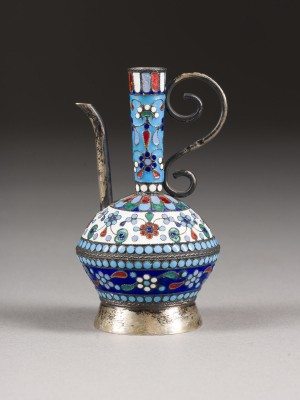 Picture KLEINES CLOISONNÉ-EMAIL-KÄNNCHEN