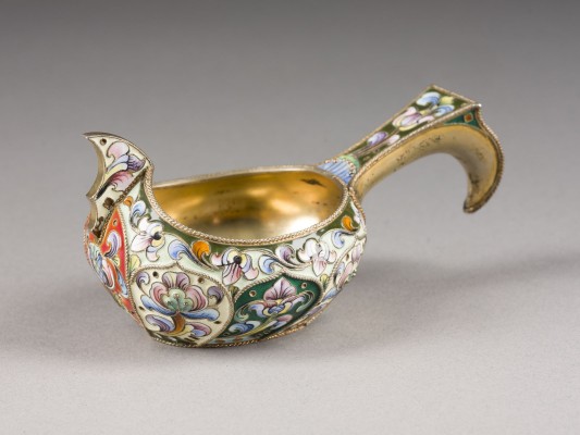 Bild SEHR FEINER CLOISONNÉ-EMAIL-KOWSCH