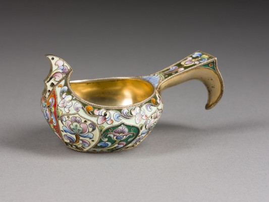 Bild GROSSER CLOISONNÉ-EMAIL-KOWSCH