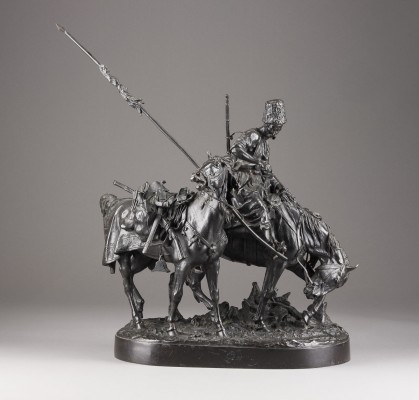 Auktion 156<br>KOSAK MIT EINEM TROPHÄENPFERD