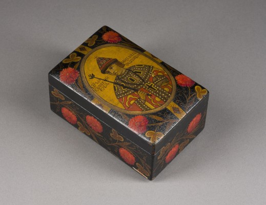 Bild LACKDOSE MIT DEM PORTRAIT VON ZAR MICHAEL FJODOROWITSCH ROMANOW