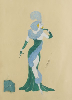 Auction 156<br>DAME IN EINEM GRÜNEN KLEID