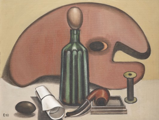 Bild STILLLEBEN MIT FLASCHE
