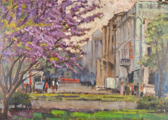 Auktion 156<br>'FRÜHLING AUF DER DERIBASOWSKAJA STRASSE'