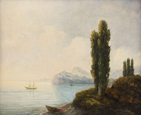 Auktion 156<br>'ANSICHT DER SUDAK-BUCHT' (KOPIE)