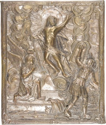 Bild RELIEF MIT AUFERSTEHUNG CHRISTI