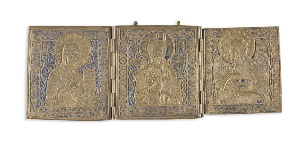 Picture BRONZE-TRIPTYCHON MIT DEESIS