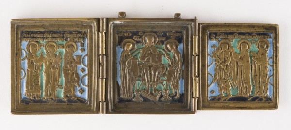 Picture BRONZE-TRIPTYCHON MIT ERWEITERTER DEESIS