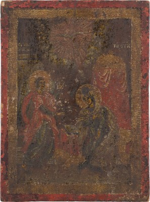 Bild KLEINE IKONE MIT DER VERKÜNDIGUNG