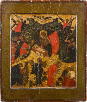 Bild IKONE MIT DER GEBURT UND ANBETUNG CHRISTI