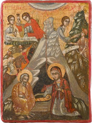 Picture GROSSE IKONE MIT DER GEBURT CHRISTI