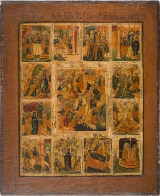 Bild GROSSFORMATIGE FESTTAGSIKONE