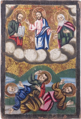 Bild GROSSE IKONE MIT DER VERKLÄRUNG CHRISTI