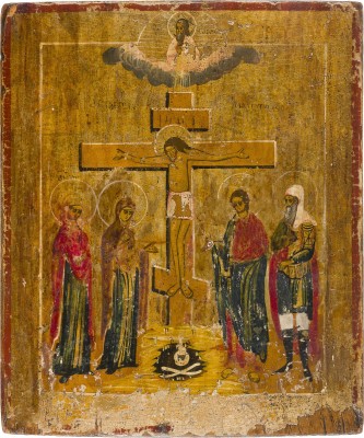 Picture IKONE MIT DER KREUZIGUNG CHRISTI