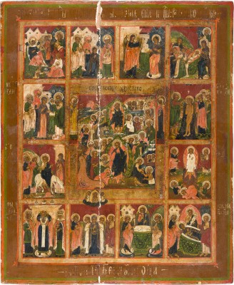 Bild GROSSFORMATIGE FESTTAGSIKONE