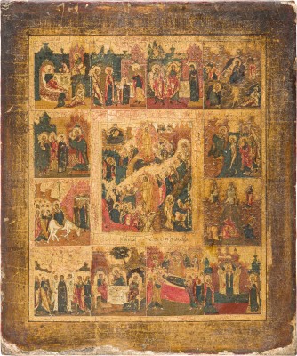 Picture FESTTAGSIKONE IN MINIATURMALEREI