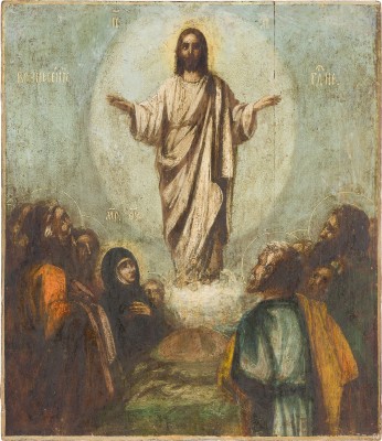 Bild IKONE MIT DER HIMMELFAHRT CHRISTI