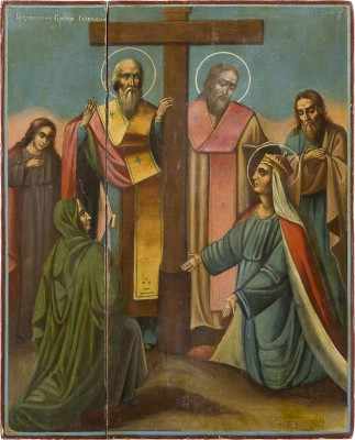 Bild GROSSE IKONE MIT DER ERHÖHUNG DES WAHREN KREUZES