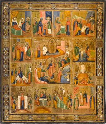 Bild GROSSFORMATIGE FESTTAGSIKONE