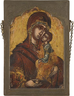 Picture KLEINE IKONE MIT DER GOTTESMUTTER 'GLYKOPHILOUSA'